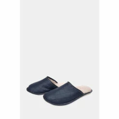 Hot Squash HotSquash Blue Mens Slip-On Slippers