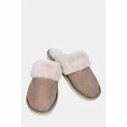 Hot Squash HotSquash Women's Brown Slip-On Slippers