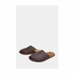 Hot Squash HotSquash Men's Brown Slip-On Slippers -HotSquash Shop unnamed file 1029