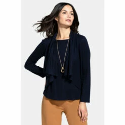 Hot Squash HotSquash Blue Knitted Cardigan
