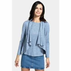 Hot Squash HotSquash Blue Knitted Cardigan
