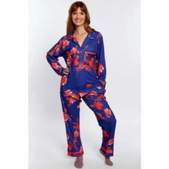 Hot Squash HotSquash Blue Premium Jersey Pyjama Set