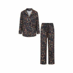 Hot Squash HotSquash Premium Blue Floral Jersey Pyjama Set -HotSquash Shop unnamed file 1056