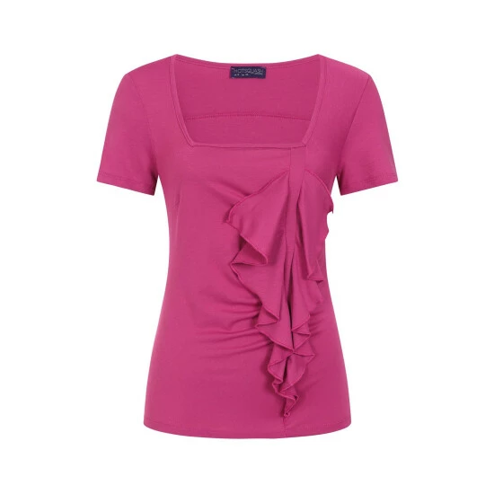 unnamed-file-1067.jpg Hot Squash Pink Short Sleeved Waterfall Top -HotSquash Shop unnamed file 1067