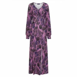 Hot Squash HotSquash Purple Long Sleeved Gemma Dress -HotSquash Shop unnamed file 140