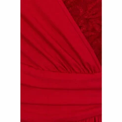 Hot Squash HotSquash Red Lace Detail Jersey Wrap Dress -HotSquash Shop unnamed file 144