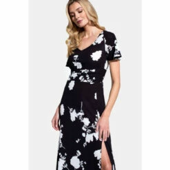 Hot Squash Black Crepe Maxi Dress -HotSquash Shop unnamed file 180
