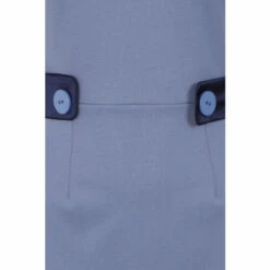 Hot Squash HotSquash Blue 60's Dress With Contrast Hem -HotSquash Shop unnamed file 212