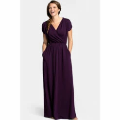 Hot Squash HotSquash Purple Maxi Dress