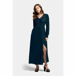 Hot Squash HotSquash Blue Gemma Long Sleeves Dress