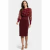 Hot Squash HotSquash Brown Embroidered Emma Dress