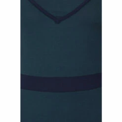 Hot Squash HotSquash Blue V-Neck Dress With Contrast Piping -HotSquash Shop unnamed file 377