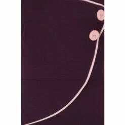 Hot Squash HotSquash Purple Chelsea Dress With Buttons -HotSquash Shop unnamed file 383