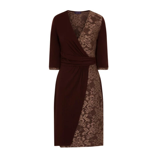 unnamed-file-401.jpg Hot Squash Hotsquash Brown Chocolate Lace Detail Jersey Wrap Dress -HotSquash Shop unnamed file 401
