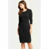 Hot Squash HotSquash Black Pleat Waist Dress