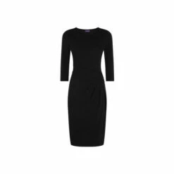 Hot Squash HotSquash Black Pleat Waist Dress -HotSquash Shop unnamed file 408