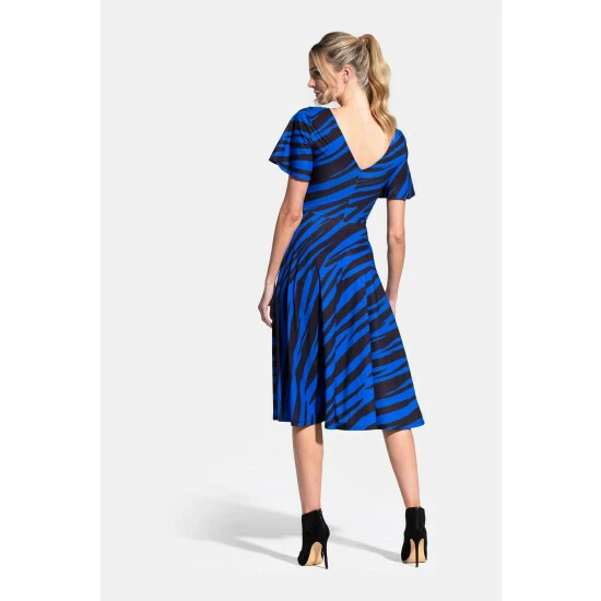 unnamed-file-417.jpg Hot Squash Womens Animal Stripe Black/Blue Fit And Flare Midi Dress -HotSquash Shop unnamed file 417