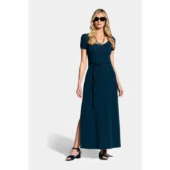 Hot Squash Scoop Neck Maxi T-Shirt Dress -HotSquash Shop unnamed file 467