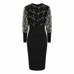 Hot Squash HotSquash Black Embroidered Emma Dress -HotSquash Shop unnamed file 475