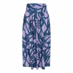 Hot Squash HotSquash Womens Blue Roll Top Maxi Skirt -HotSquash Shop unnamed file 489