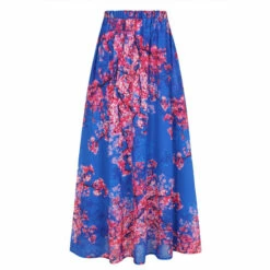 Hot Squash HotSquash Womens Cherry Blossom Chiffon Maxi Skirt -HotSquash Shop unnamed file 514