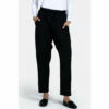 Hot Squash HotSquash Balloon Black Trousers With Elasticated Waistband