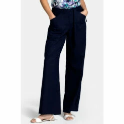 Hot Squash HotSquash Blue Linen Trousers
