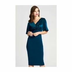 Hot Squash HotSquash Blue Emma Dress With Buttons -HotSquash Shop unnamed file 641