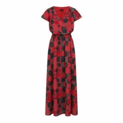 Hot Squash HotSquash Pink Chiffon Wrap Top Maxi Dress -HotSquash Shop unnamed file 646