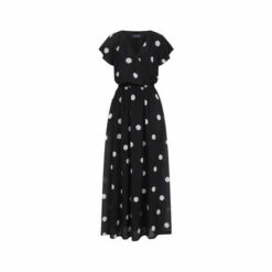 Hot Squash HotSquash Black Chiffon Wrap Top Maxi Dress 4 Hot Squash HotSquash Black Chiffon Wrap Top Maxi Dress -HotSquash Shop unnamed file 657