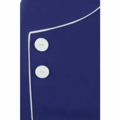 Hot Squash HotSquash Blue Chelsea Dress With Buttons -HotSquash Shop unnamed file 666