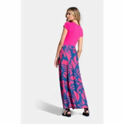 Hot Squash HotSquash Womens Blue Box Pleat Maxi Skirt -HotSquash Shop unnamed file 716
