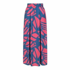 Hot Squash HotSquash Womens Blue Box Pleat Maxi Skirt -HotSquash Shop unnamed file 718