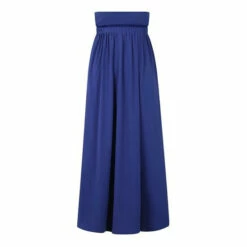 Hot Squash HotSquash Blue Roll Top Maxi Skirt -HotSquash Shop unnamed file 732