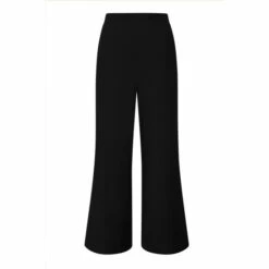 Hot Squash HotSquash Black Luxe-Lounge Wide Leg Crepe Trousers -HotSquash Shop unnamed file 736