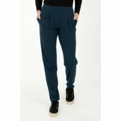 Hot Squash HotSquash Teal Blue Slouch N Glam Trousers