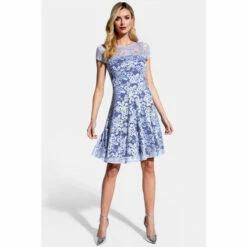 Hot Squash HotSquash Purple Lace Fit And Flare Dress -HotSquash Shop unnamed file 79