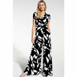 Hot Squash Black Wide Leg Jumpsuit