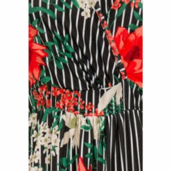 Hot Squash HotSquash Black Pin Striped Floral Wide Leg Jumpsuit 8 Hot Squash HotSquash Black Pin Striped Floral Wide Leg Jumpsuit -HotSquash Shop unnamed file 804