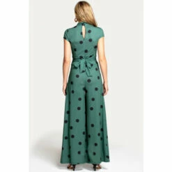 Hot Squash HotSquash Green Jersey Wide Leg Jumpsuit -HotSquash Shop unnamed file 813