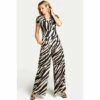 Hot Squash HotSquash Animal Jersey Wide Leg Jumpsuit