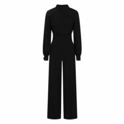 Hot Squash HotSquash Wide Leg Jumpsuit With Blouson Sleeve -HotSquash Shop unnamed file 841