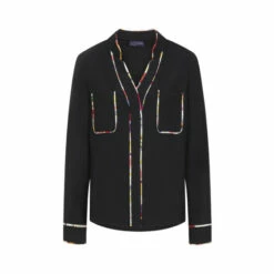 Hot Squash HotSquash Black Crepe Pockets Blouse -HotSquash Shop unnamed file 867