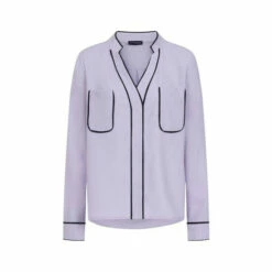 Hot Squash HotSquash Purple Pocket Crepe Blouse 3 Hot Squash HotSquash Purple Pocket Crepe Blouse -HotSquash Shop unnamed file 909