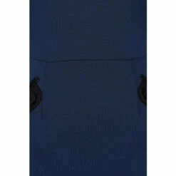 Hot Squash HotSquash Blue Contrast Collar Short Sleeved Dress -HotSquash Shop unnamed file 94