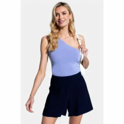 Hot Squash Navy Luxe Jersey Shorts