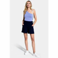 Hot Squash Navy Luxe Jersey Shorts -HotSquash Shop unnamed file 985