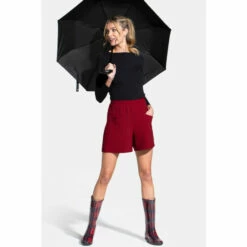 Hot Squash Burgundy Luxe Jersey Shorts -HotSquash Shop unnamed file 996